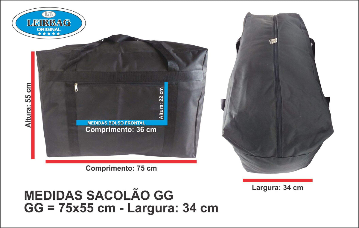 Sacolão Mala de Viagem Resistente Cód SA001 - Foto 9